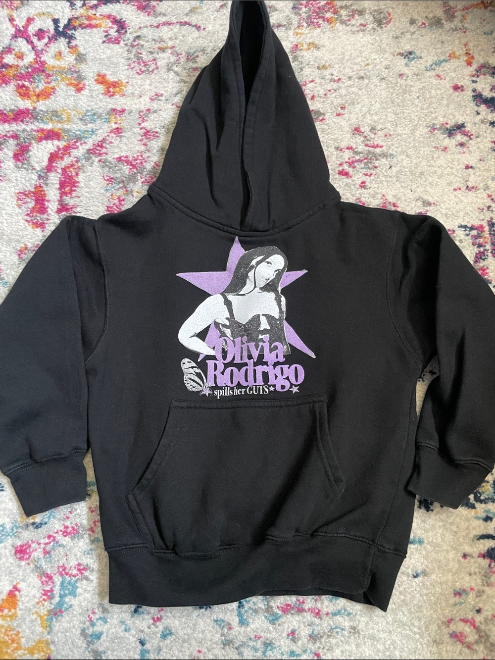 Olivia Rodrigo Spills Her Guts Kids Hoodie Sweatshirt Guts Tour